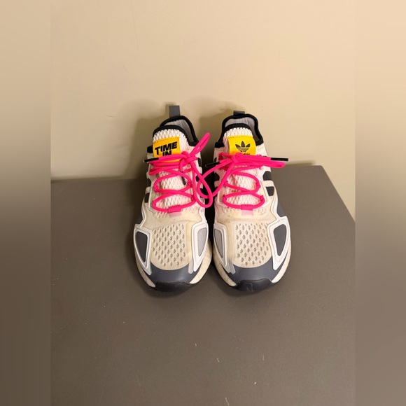 Adidas ZX 2K Boost x Ninja Time In White Gray 2020 Men's 7/Womens 8.5 - Picture 2 of 8